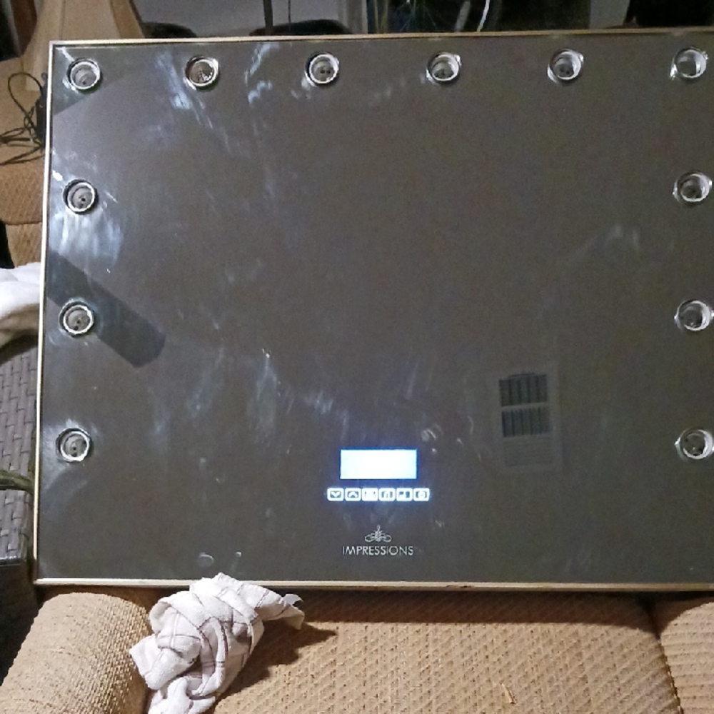 Impressions LED Vanity Mirror - Silver Frame